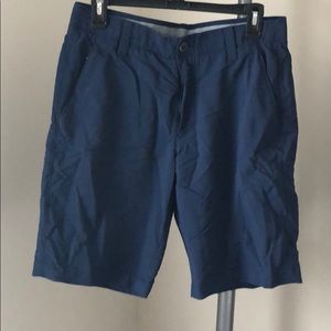 Navy Men’s Under Armour Golf Shorts